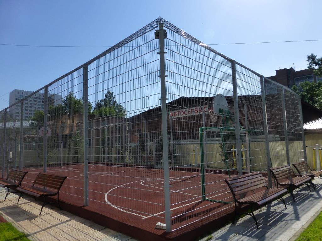 Ограждение для спортивных площадок
