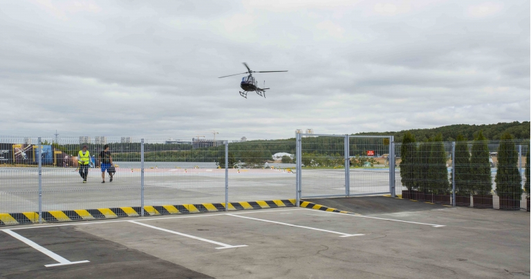 Ограждения аэропортов, вертолетных площадок