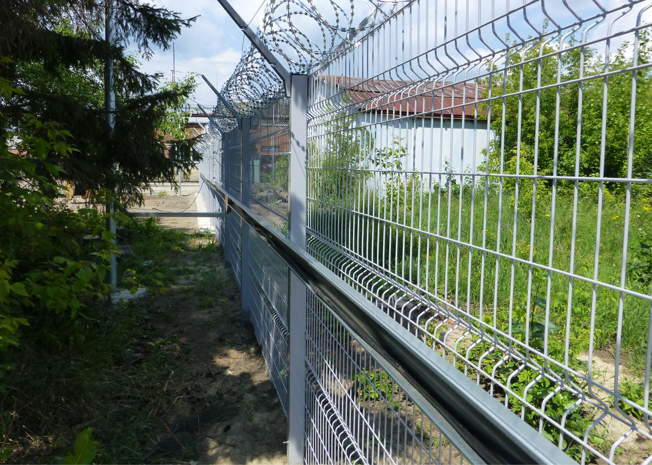 Стальные ограждения для объектов ТЭК 